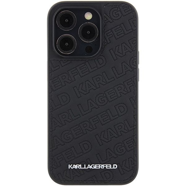 Etui Karl Lagerfeld do iPhone 15 Pro, Czarny zdjęcie 3