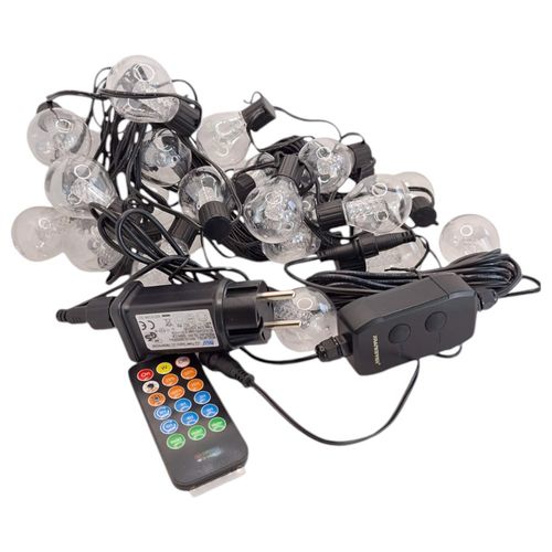 Girlanda świetlna lampki LED zewnętrzne 2000K 15m na Arena.pl