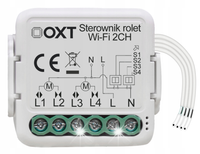 Moduł OXT inteligentny mini sterownik 2 rolety żaluzje WiFi TUYA Smart