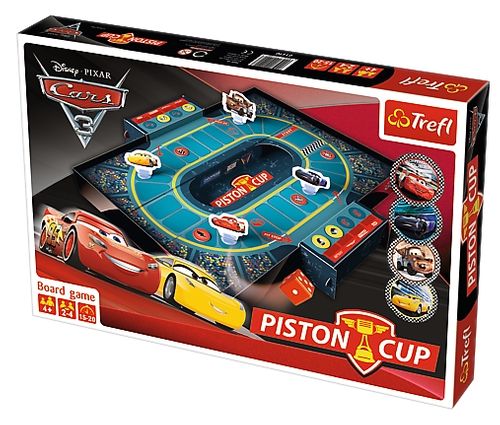 GRA PLANSZOWA AUTA 3 PISTON CUP na Arena.pl