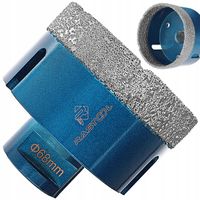 KORONKA DIAMENTOWA 68MM OTWORNICA WIERTŁO M14 DO TWARDEGO GRESU PŁYTEK PRO