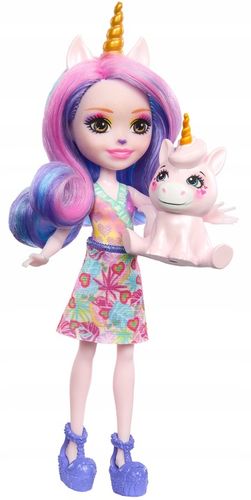 ENCHANTIMALS LALKA I ZWIERZĄTKO JEDNOROŻEC Ulia Unicorn i Pacifica na Arena.pl