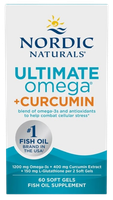 NORDIC NATURALS Ultimate Omega + Curcumin (60 kaps.)