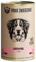 Paka Zwierzaka Wołowina i śledź puszka 400g