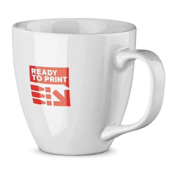 Porcelanowy kubek 450 ml Biały zdjęcie 2