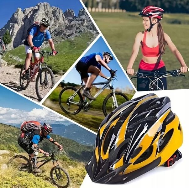 KASK ROWEROWY NA ROWER MĘSKI DAMSKI REGULOWANY WYGODNY 58-61CM L BIAŁY zdjęcie 2