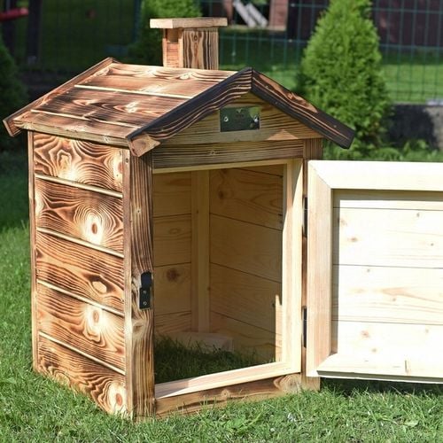 WĘDZARNIA DREWNIANA OGRODOWA SOLIDNA PREMIUM 60 CM PALENISKO XXL 30x30x35 na Arena.pl