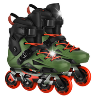 Łyżworolki Slalomowe Freeride Do Jazdy Szybkiej ABEC-9 CARBON 45 na Prezent
