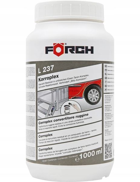 Neutralizator rdzy Forch Korroplex L237 1000 ml zdjęcie 1