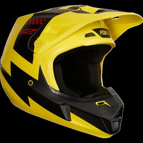KASK FOX V-2 MASTAR YELLOW S na Arena.pl