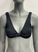 NAKD BIKINI SMOCKED KNOT TIE BIKINI L