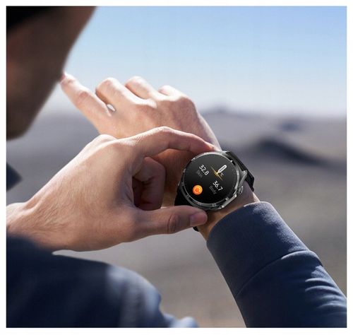 ZEGAREK MĘSKI SMARTWATCH AMOLED 440 EKG POMIAR CUKRU CIŚNIENIE TEMPERATURA na Arena.pl