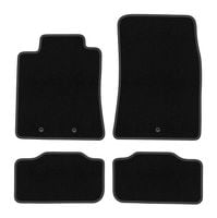Dywaniki welurowe BASIC do Hyundai Genesis G80 2013- sedan, czarne
