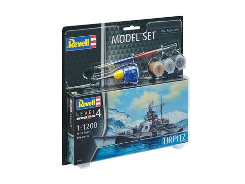 Revell Tirpitz model set na Arena.pl