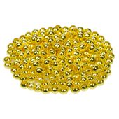 Metalowe koraliki perełki przekładka KULA 3mm 200szt. złote