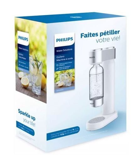 Saturator do wody PHILIPS GoZero ADD4902WH/10 Biały na Arena.pl