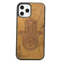 drewniane etui na iphone 12 pro max hamsa imbuia
