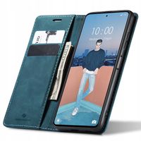 ETUI Z KLAPKĄ DO REDMI NOTE 12 PRO 5G SKÓRZANE PORTFEL POKROWIEC ZAMYKANE