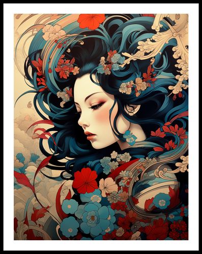 Plakat 50x65cm Szeptucha w Ogrodzie na Arena.pl