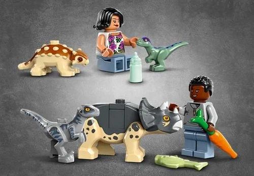 76963 - lego jurassic world - centrum ratunkowe dla małych dinozaurów na Arena.pl