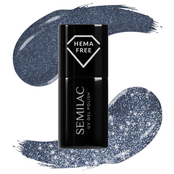 SEMILAC Lakier hybrydowy 398 Classy & Sassy 7ml zdjęcie 1