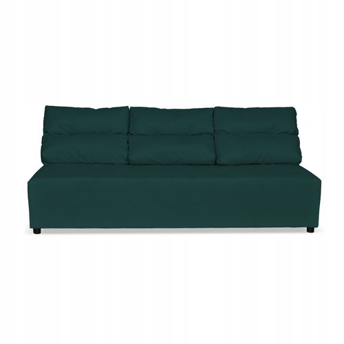 Kanapa sofa KIMO funkcja spania pojemnik Family Meble Hunter zielony welur na Arena.pl