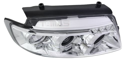Reflektory lampy przednie Passat B5 ringi LED na Arena.pl