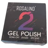 żelowy lakier do paznokci 15ml 2szt rosalind