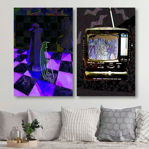 Deco Panel, Telewizja abstrakcja 50x70 na Arena.pl