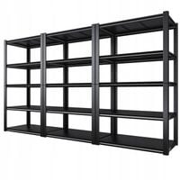 REGAŁ METALOWY MAGAZYNOWY 200x300x40 5 półek do garażu piwnicy biura
