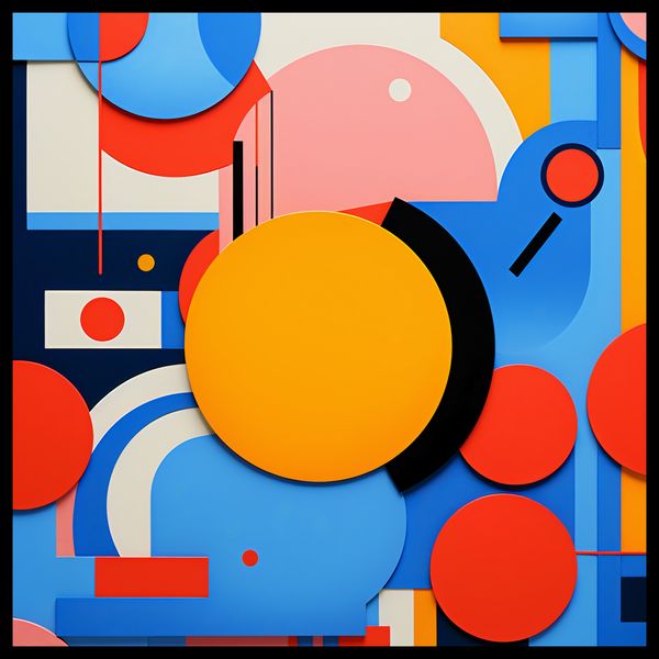 Plakat 50x50cm Kalejdoskop Emocji zdjęcie 2