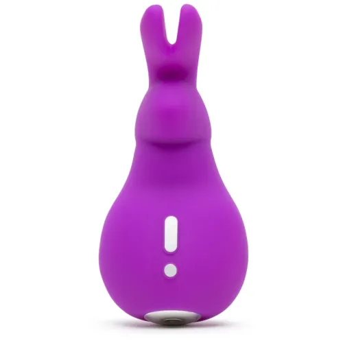 happy rabbit mini ears purple - kompaktowy masażer silikonowy usb na Arena.pl