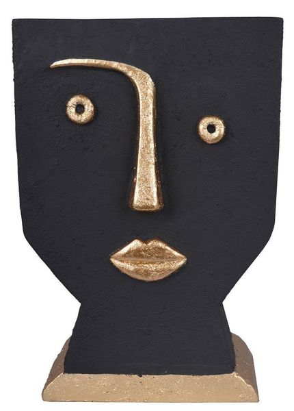 Doniczka ceramiczna twarz zdjęcie 1