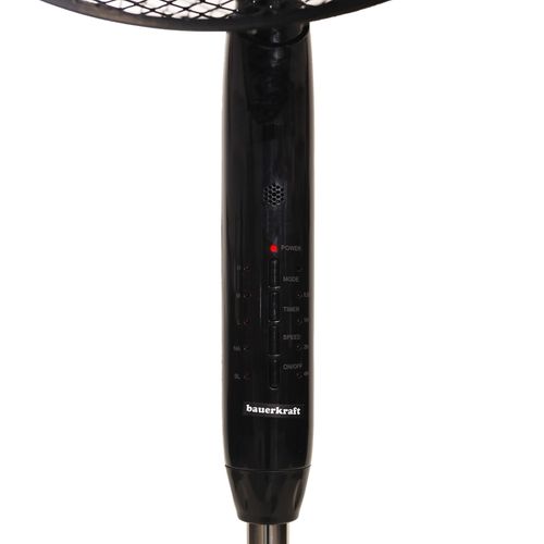 Wentylator podłogowy wiatrak stojący 5 łopatek mocny timer pilot 3 tryby na Arena.pl