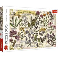 puzzle 500 zielnik zioła lecznicze 37478