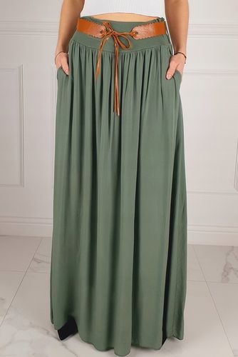 ZWIEWNA DŁUGA SPÓDNICA MAXI DO KOSTEK BOHO DAMSKA na Arena.pl