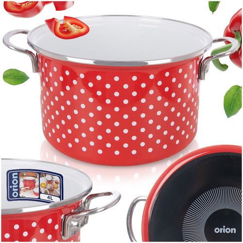 Garnek emaliowany TECKA 22 cm, 4 l na Arena.pl