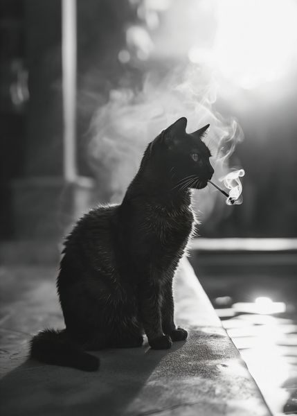 Plakat 50x70cm Kocia Przerwa zdjęcie 1