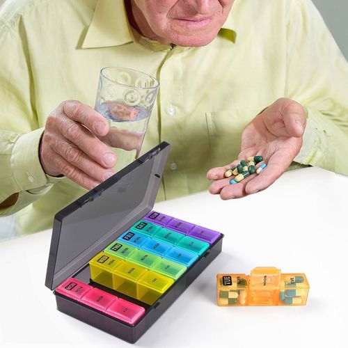 Organizer Pojemnik na tabletki 7 Dni 3 Przegródki na Arena.pl