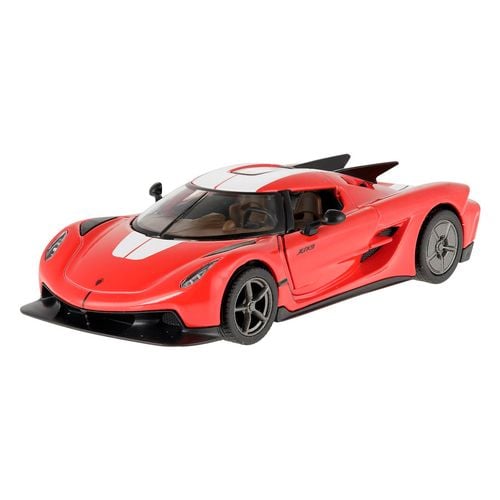 Model 1:36, Koenigsegg Jesko Absolut, czerwono-biały na Arena.pl