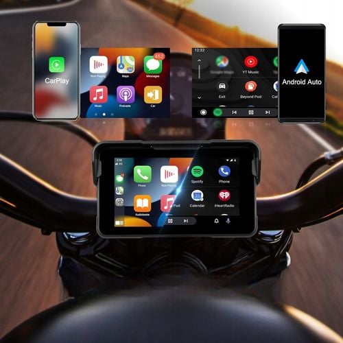 TABLET STACJA MOTOCYKLOWA MULTIMEDIALNA NAWIGACJA CARPLAY ANDROID AUTO na Arena.pl