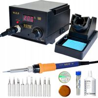 Stacja lutownicza HOTAIR WEP 937D+ +GROTY KALAFONIA IPA