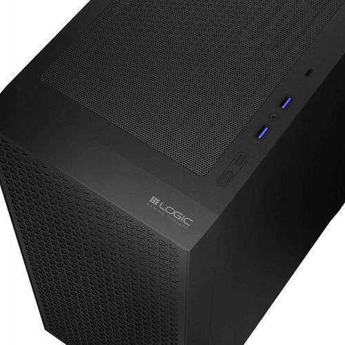 Gamingowa obudowa komputerowa Logic Dart Pro Solid MIDI czarna, bez went. na Arena.pl