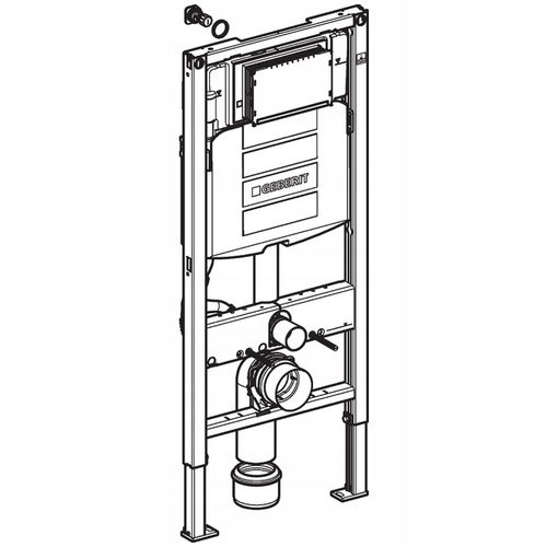 GEBERIT STELAŻ WC PODTYNKOWY DUOFIX SIGMA UP320 H112 DO WC na Arena.pl