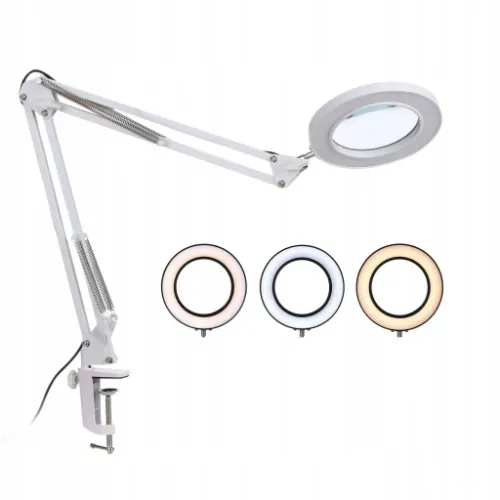 LAMPA LED LUPA kosmetyczna do rzęs makijażu biała na Arena.pl