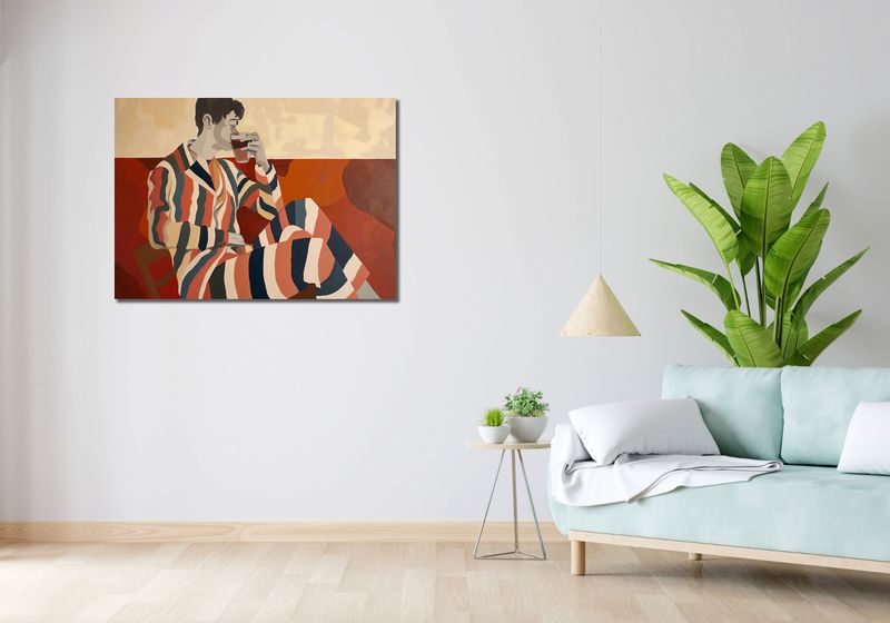 Obraz 100x70cm Przerwa Aby Odetchnąć zdjęcie 2