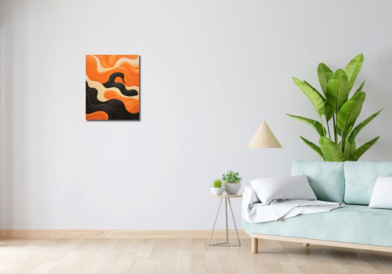 Obraz 40x50cm Dzień spotyka Noc zdjęcie 2