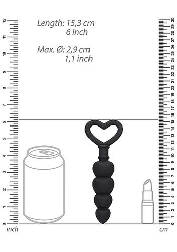 Anal Love Beads - Black na Arena.pl