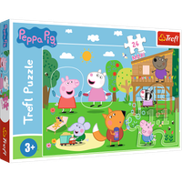 Puzzle - 24 Maxi - Zabawy na polanie - Peppa Pig 14342