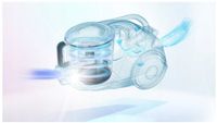 Odkurzacz bezworkowy Bosch BGS41K332 550W 2,4L HEPA Akcesoria 2w1 Mocny